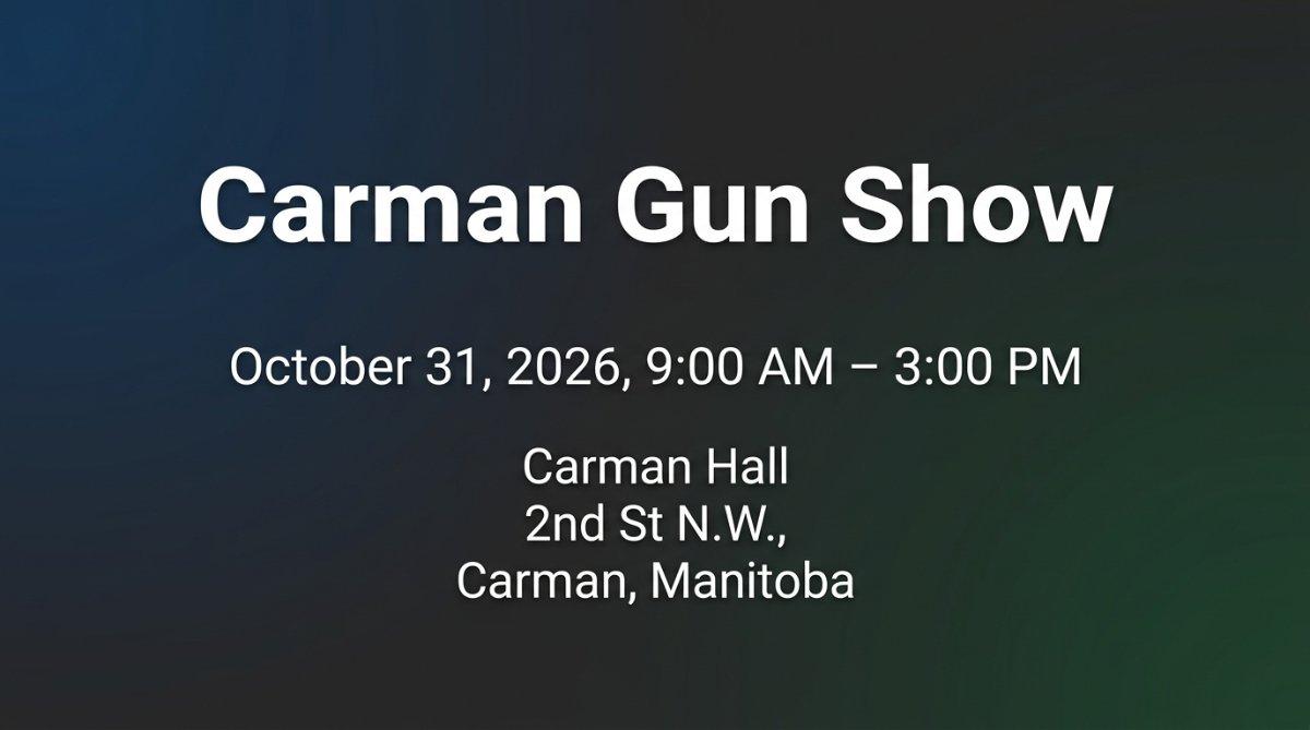 Carman Gun Show