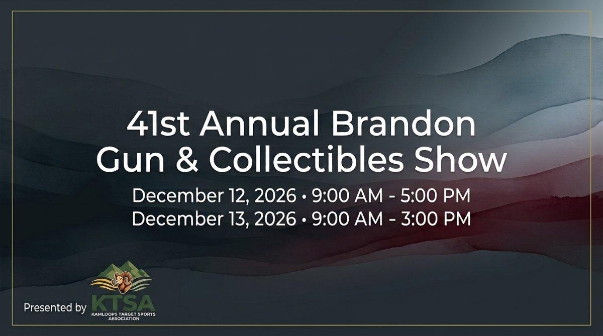 41st Annual Brandon Gun & Collectibles Show